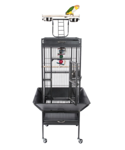 Liberta Eden Small Parrot Bird Cage With Play Top